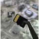 Карта памяти 16 Gb 10 класс (MicroSD/SD) новая без упаковки